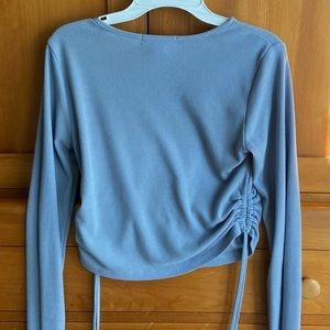 super cute light blue forever 21 top